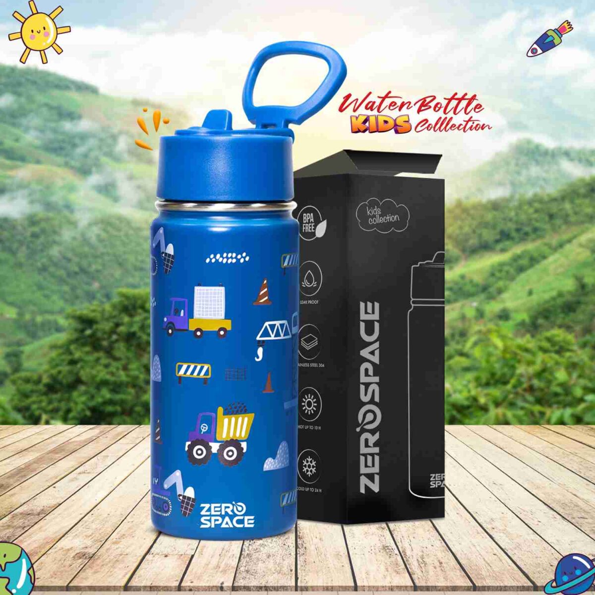 kids insulated water bottle