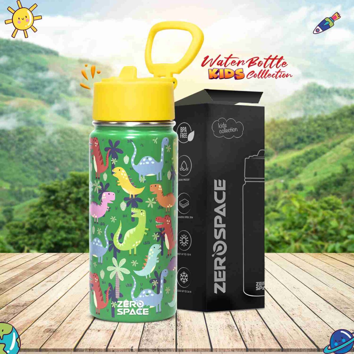 stainless steel water bottle for kids