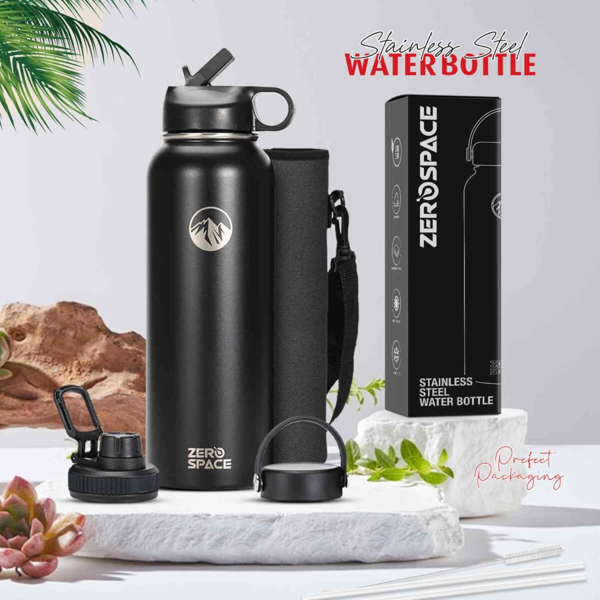 steel water bottle 1200ml