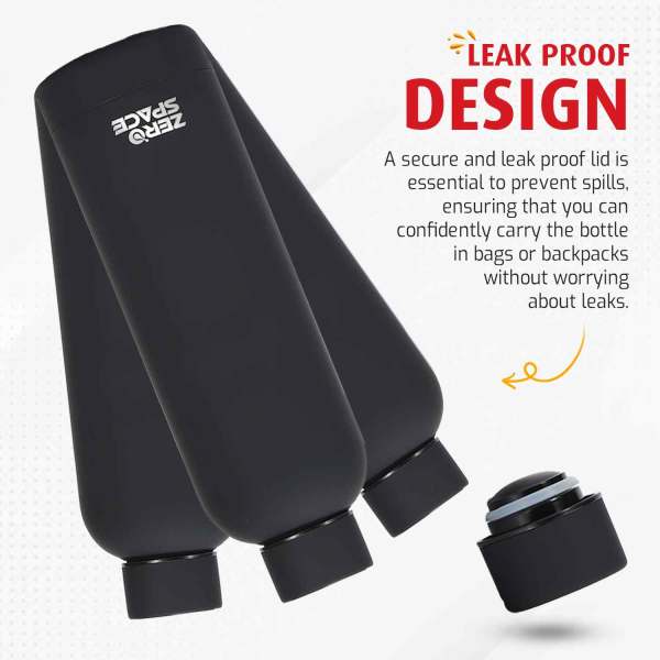 ZeroSpace Vacuum Flask 750ml – Black – photo 6