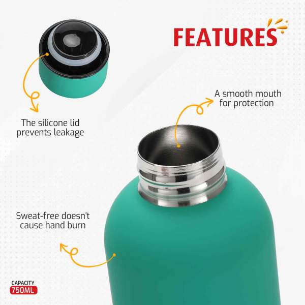 ZeroSpace Vacuum Flask 750ml – Green – photo 4