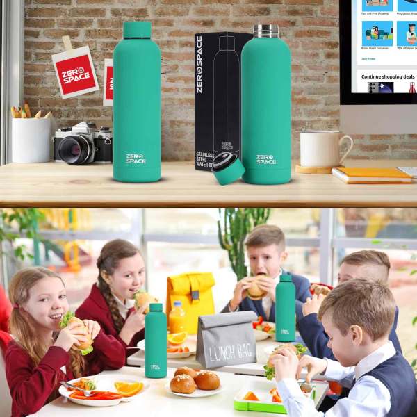 ZeroSpace Vacuum Flask 750ml – Green – photo 7