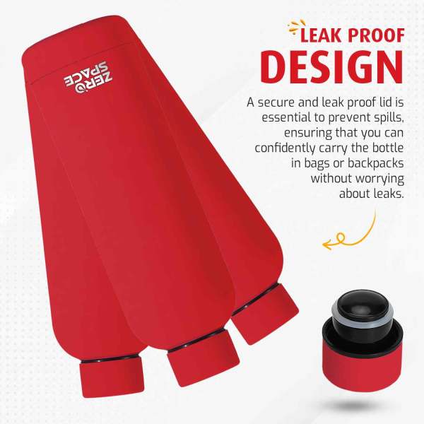 ZeroSpace Vacuum Flask 750ml – Red – photo 6