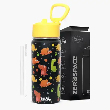 Kids Water Bottle 500ml – Black
