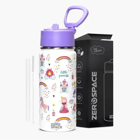 Kids Water Bottle 500ml – White