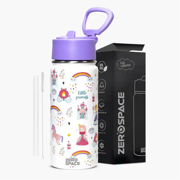 Kids Water Bottle 500ml – White