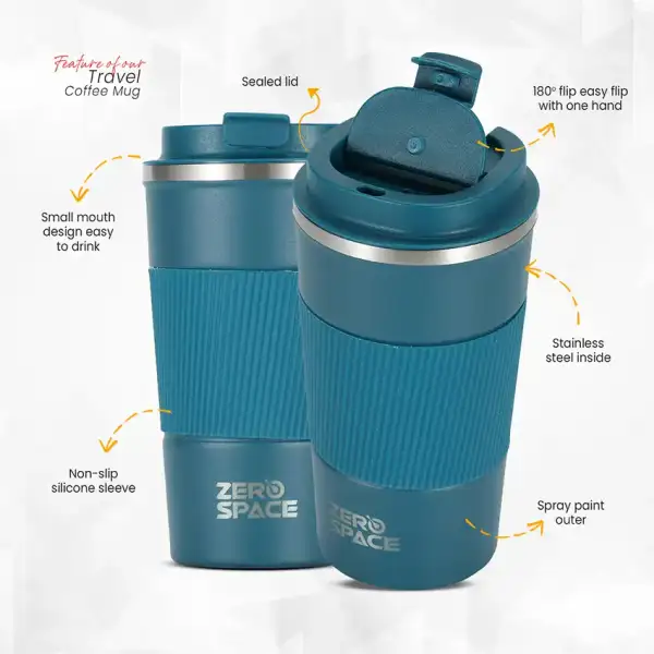 ZeroSpace Travel Coffee Mug 500ml – photo 3