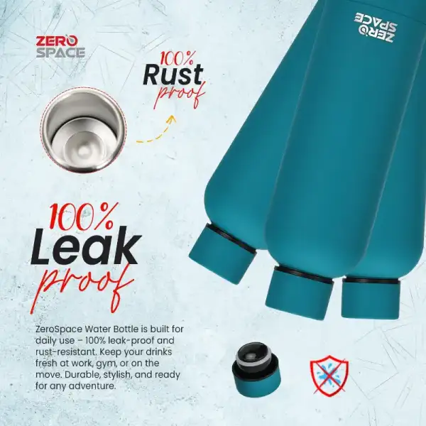 ZeroSpace Vacuum Flask 750ml – Ocean Blue – photo 6