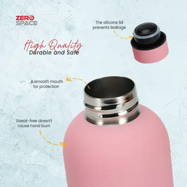 ZeroSpace Vacuum Flask 750ml – Pink – photo 3